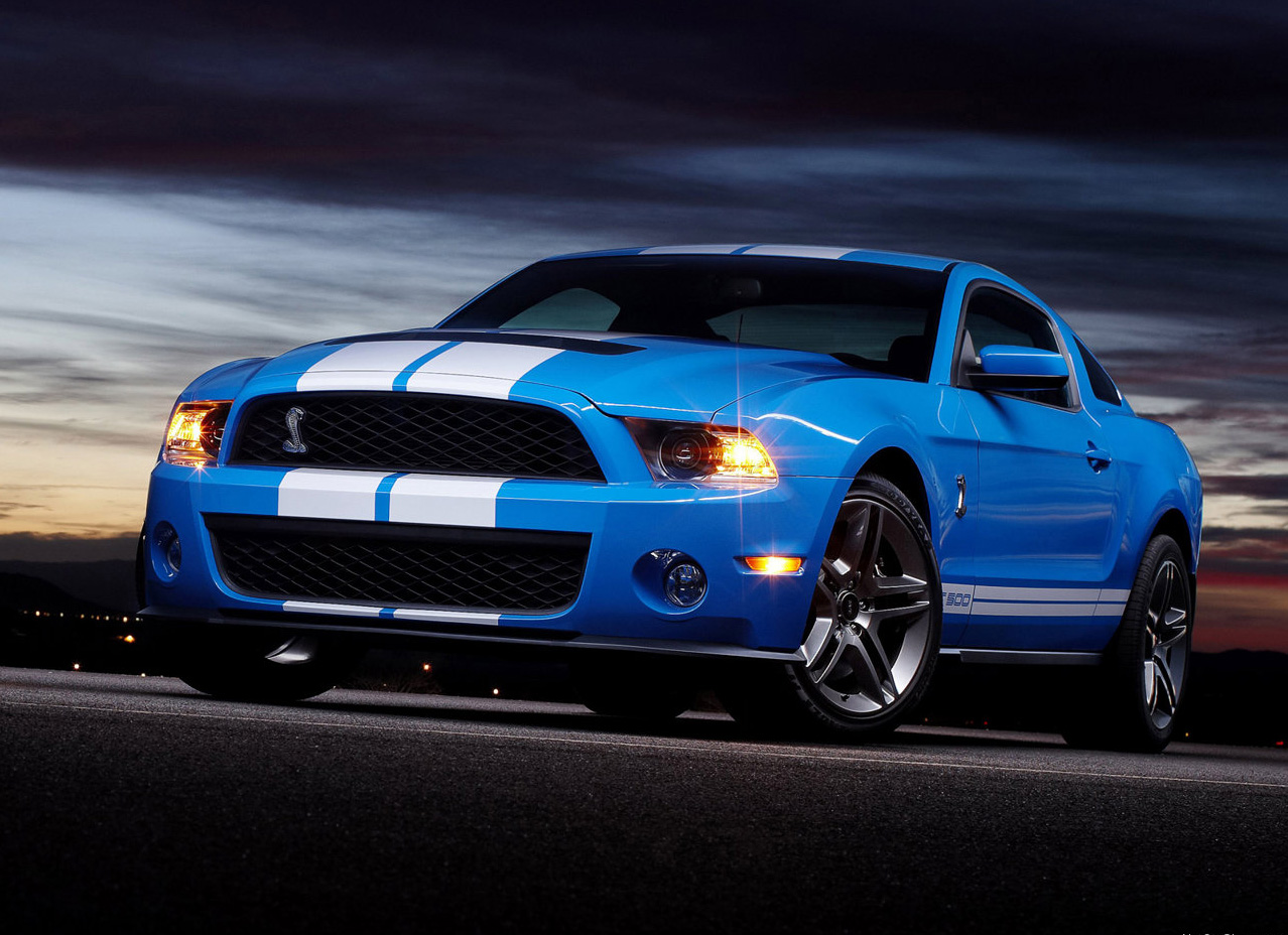 ford mustang in blue wallpaper ford mustang wallpaper
