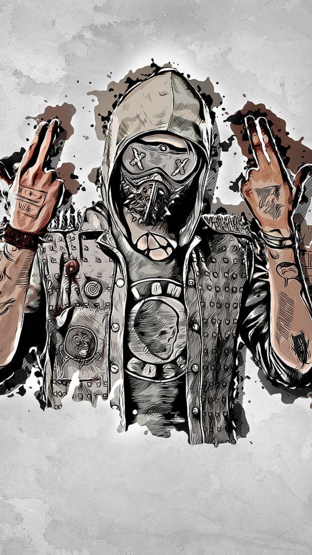 Cool Cartoon Gangster Wallpaper