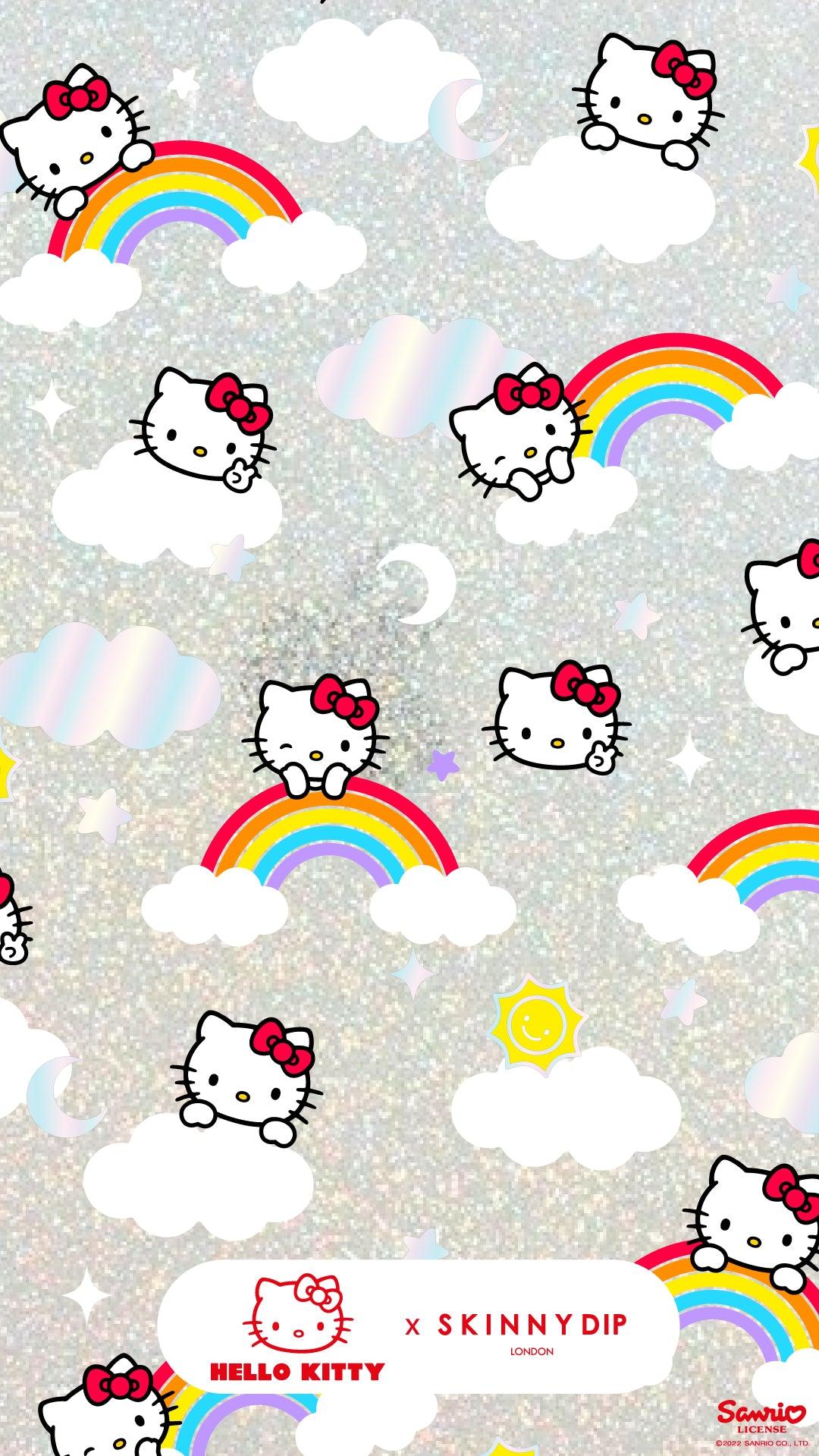 Hello Kitty X Skinnydip Phone Wallpaper London