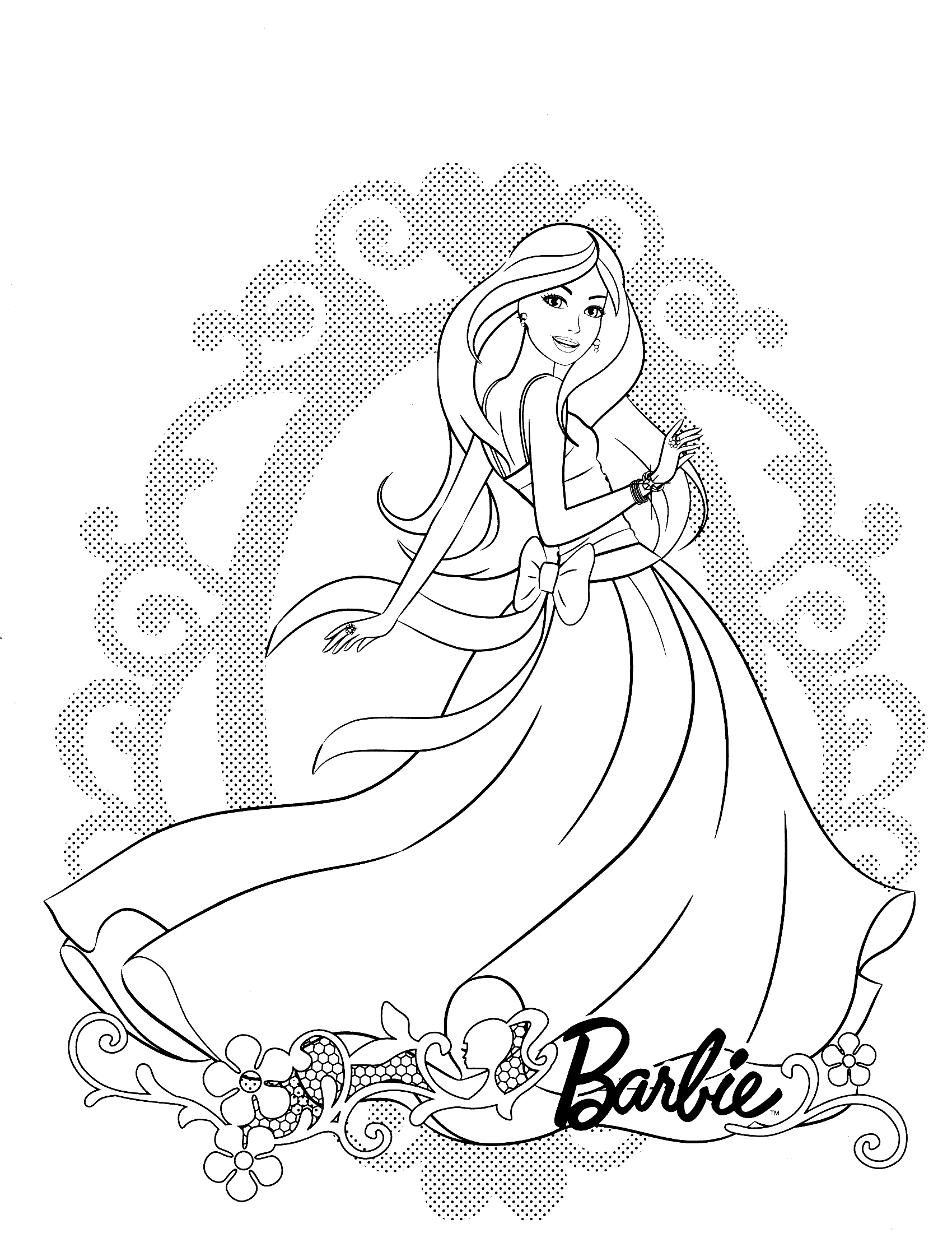 Free download Barbie Dream House Coloring Pages Coloring pages ...