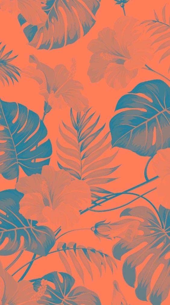 Tropical Leaves Wallpaper