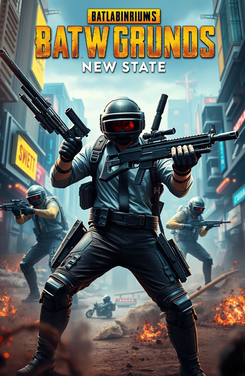 Pubg New State Wallpaper