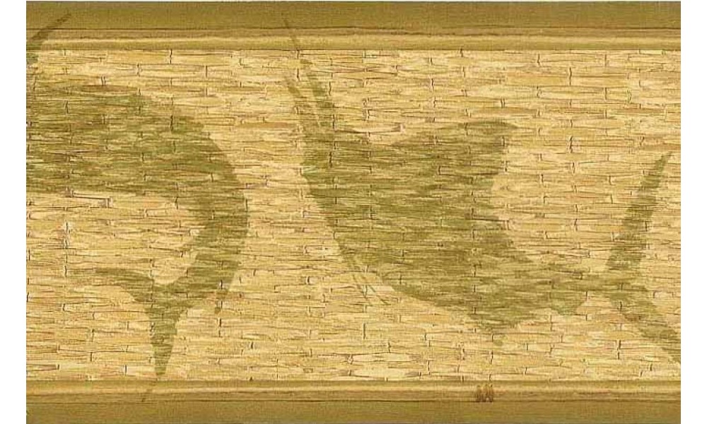 Free download Home Green Faux Basket Weave Wallpaper Border [1000x600