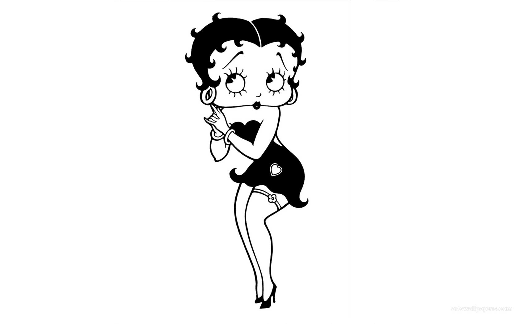 Betty Boop Coon Wallpaper For Mobile Sm Phone