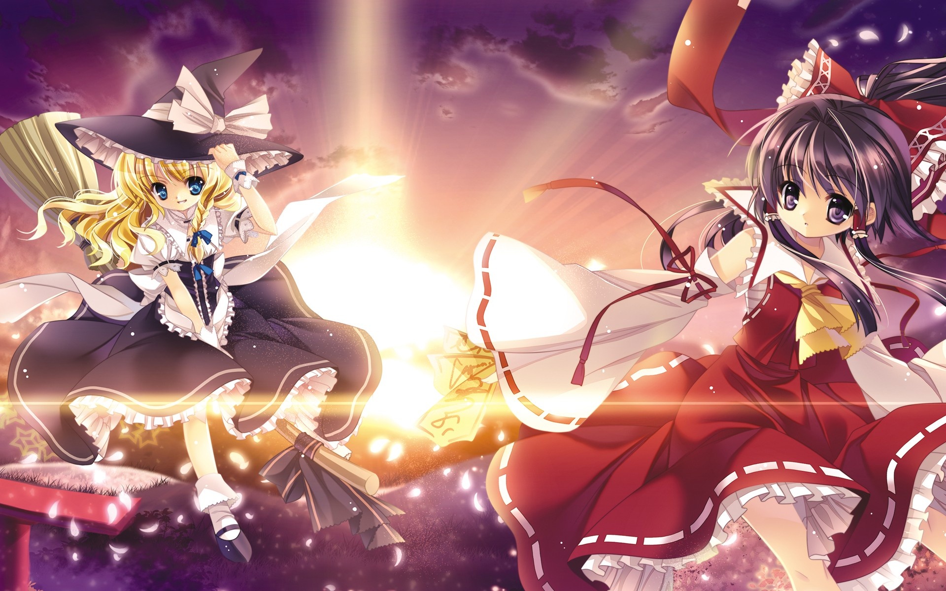 Touhou Project Video Game Series Desktop Background HD
