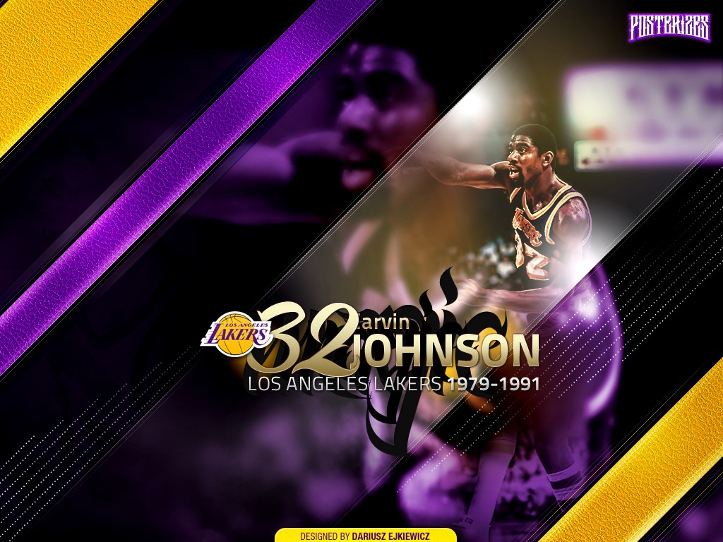 Magic Johnson of the Los Angeles Lakers is apart of our Legends Series