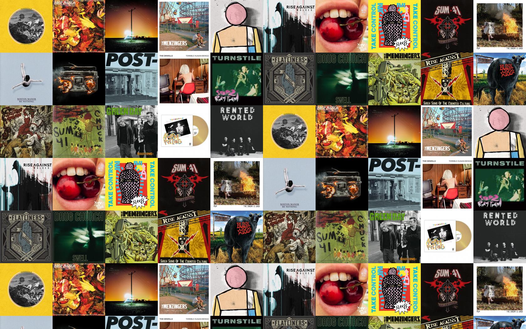 Turnstile Time Space Drug Church Hit Your Head Wallpaper Tiled