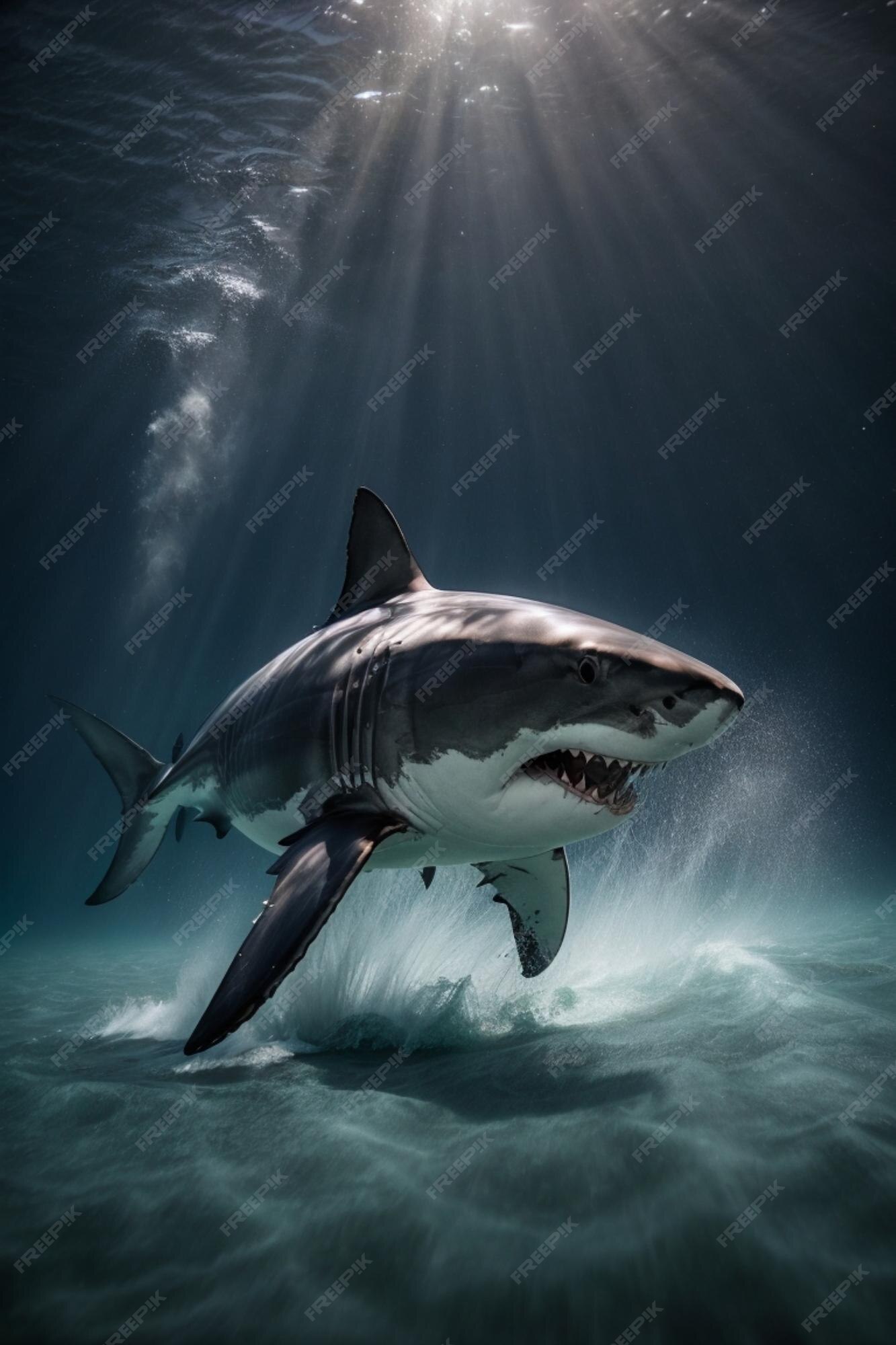 Great White Shark iPhone Wallpaper