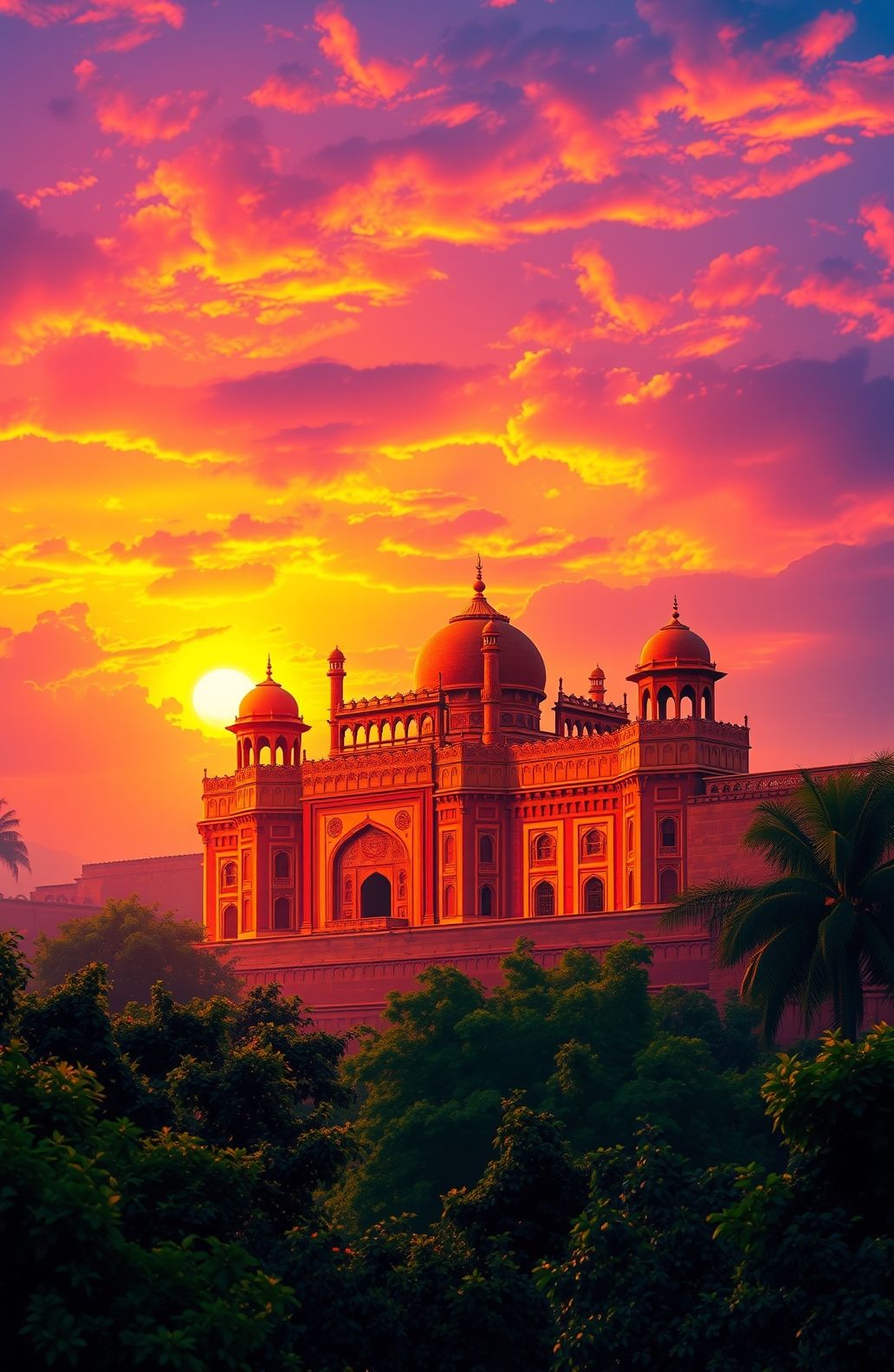 Red Fort Wallpaper