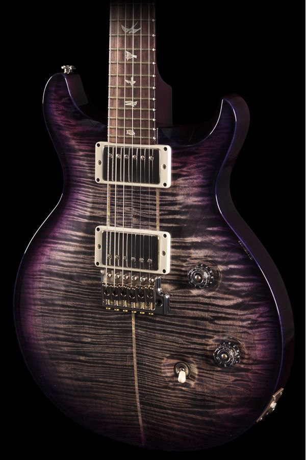 Prs Guitars Santana In A Custom Purple Charcoal Burst Finish