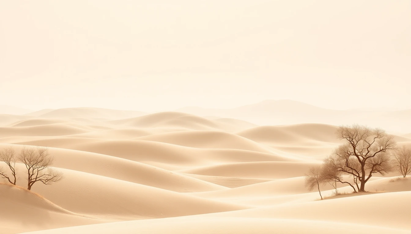 Beige Nature Wallpaper
