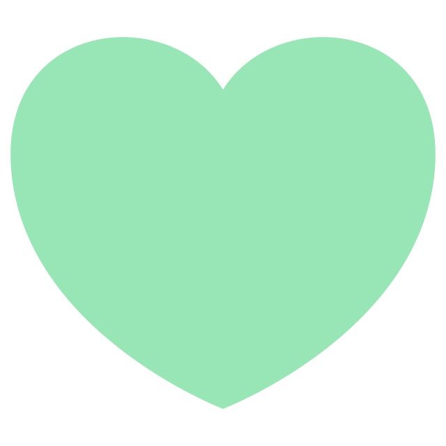 Mint Green Heart Wallpaper Iphone