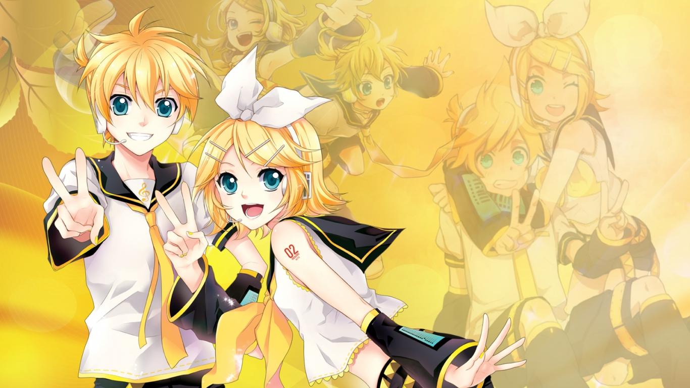 Rin And Len High Quality Resolution Wallpaper On