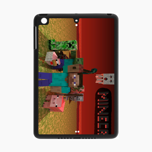 For iPad Ipod Mini Casecoco Cases Minecraft Wallpaper