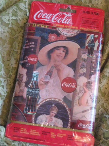 Vintage Coca Cola Wallpaper Border