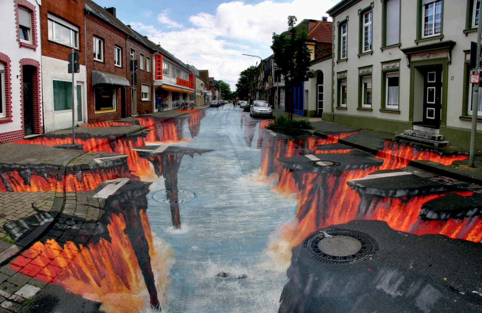 3D Street Art Wallpaper - WallpaperSafari