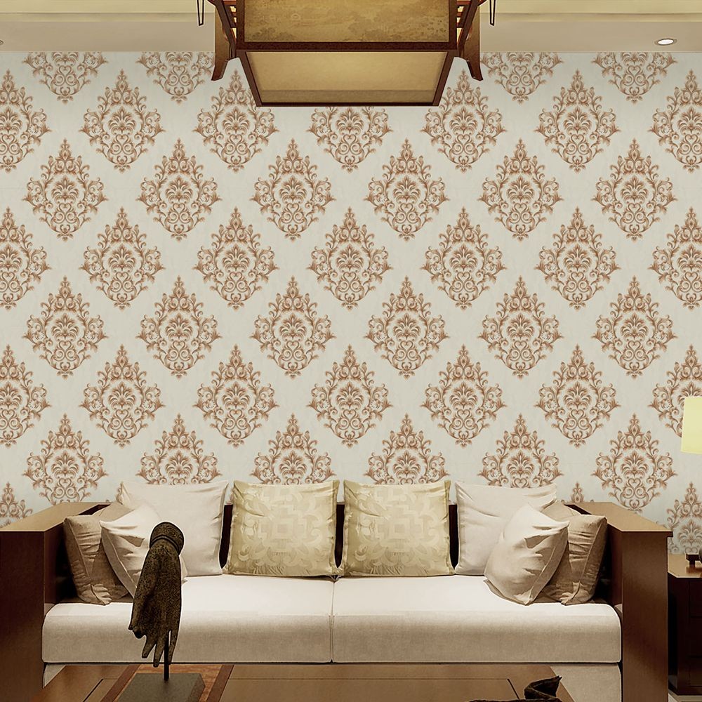 Washable Vinyl Coated Wallpaper Wall Paper For Home