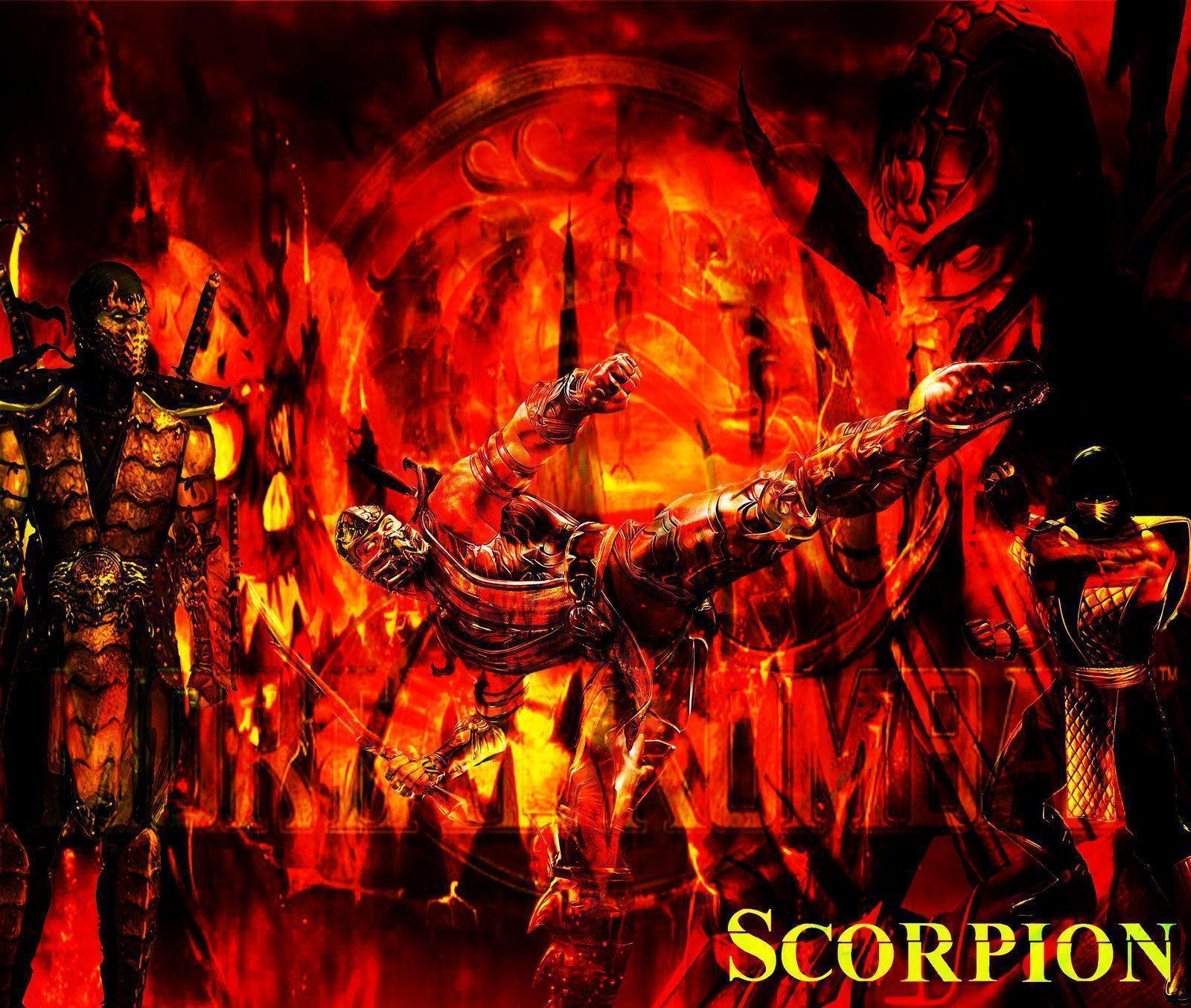 Mortal Kombat Scorpion Wallpaper