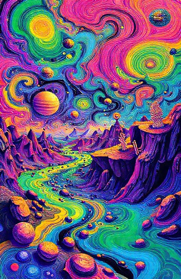 Trippy Drug Wallpaper