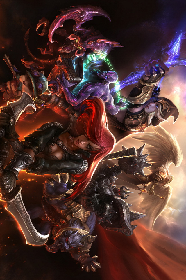 49 League Of Legends Iphone Wallpaper On Wallpapersafari