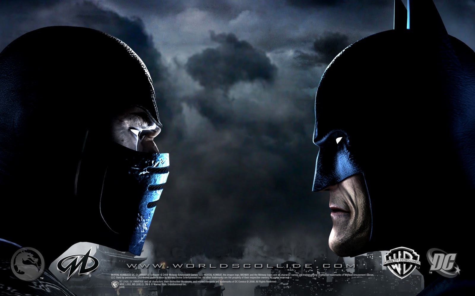 Worlds Collide Mortal Bat Vs Dc Universe HD Wallpaper