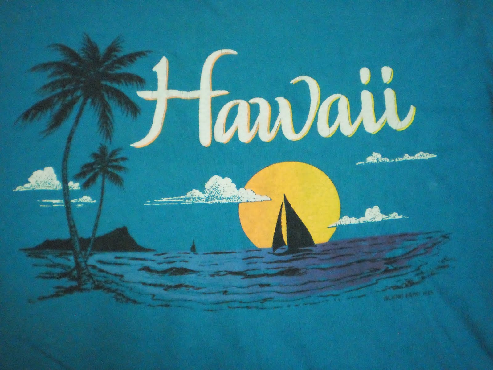 Vintage Hawaii T Shirt For Your Desktop