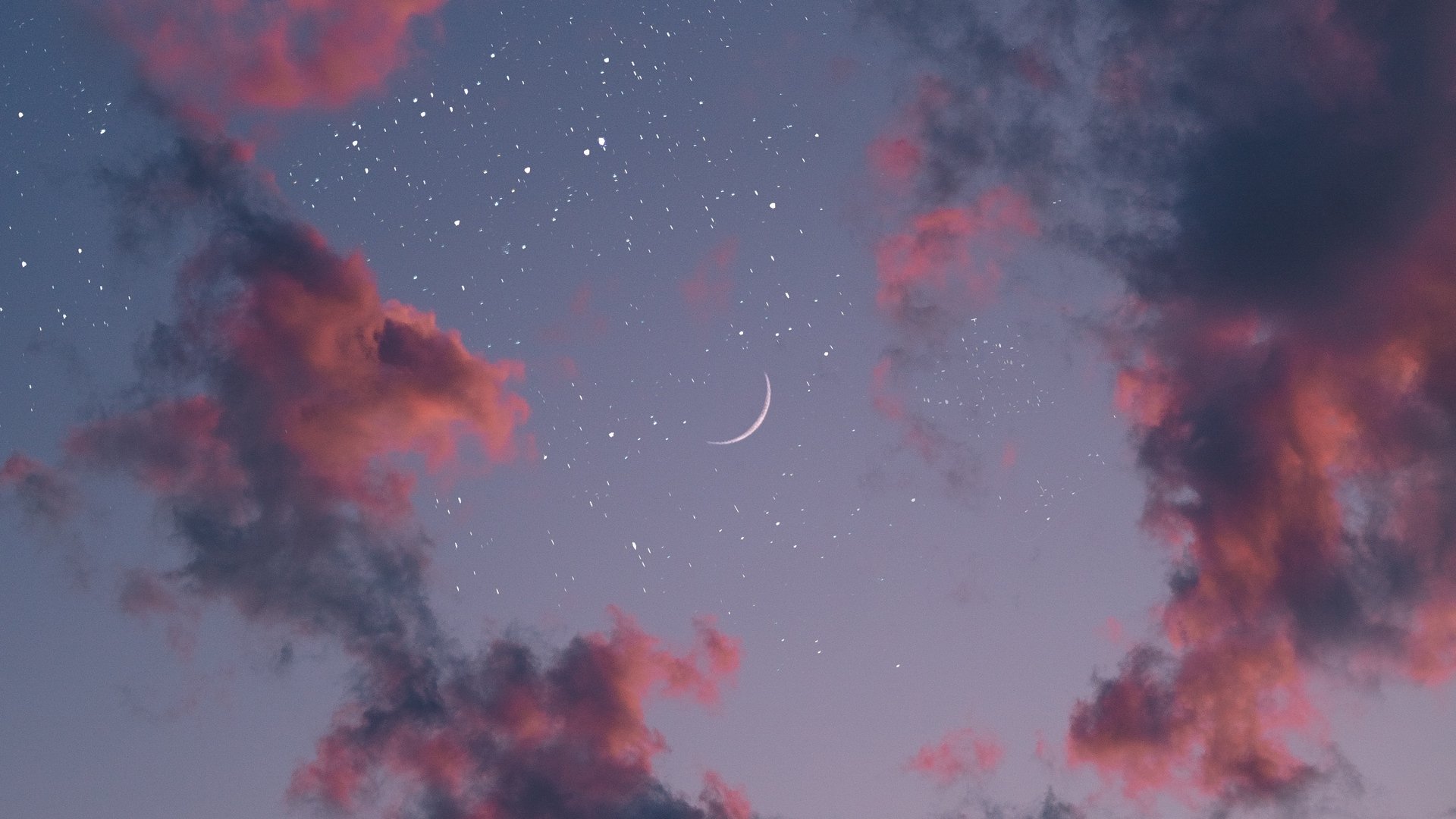 Moon Aesthetic Desktop Wallpaper