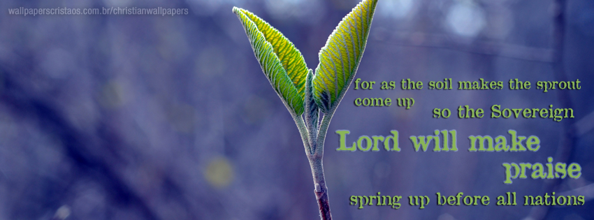 Righteousness And Praise Spring Up Before All Nations Isaiah