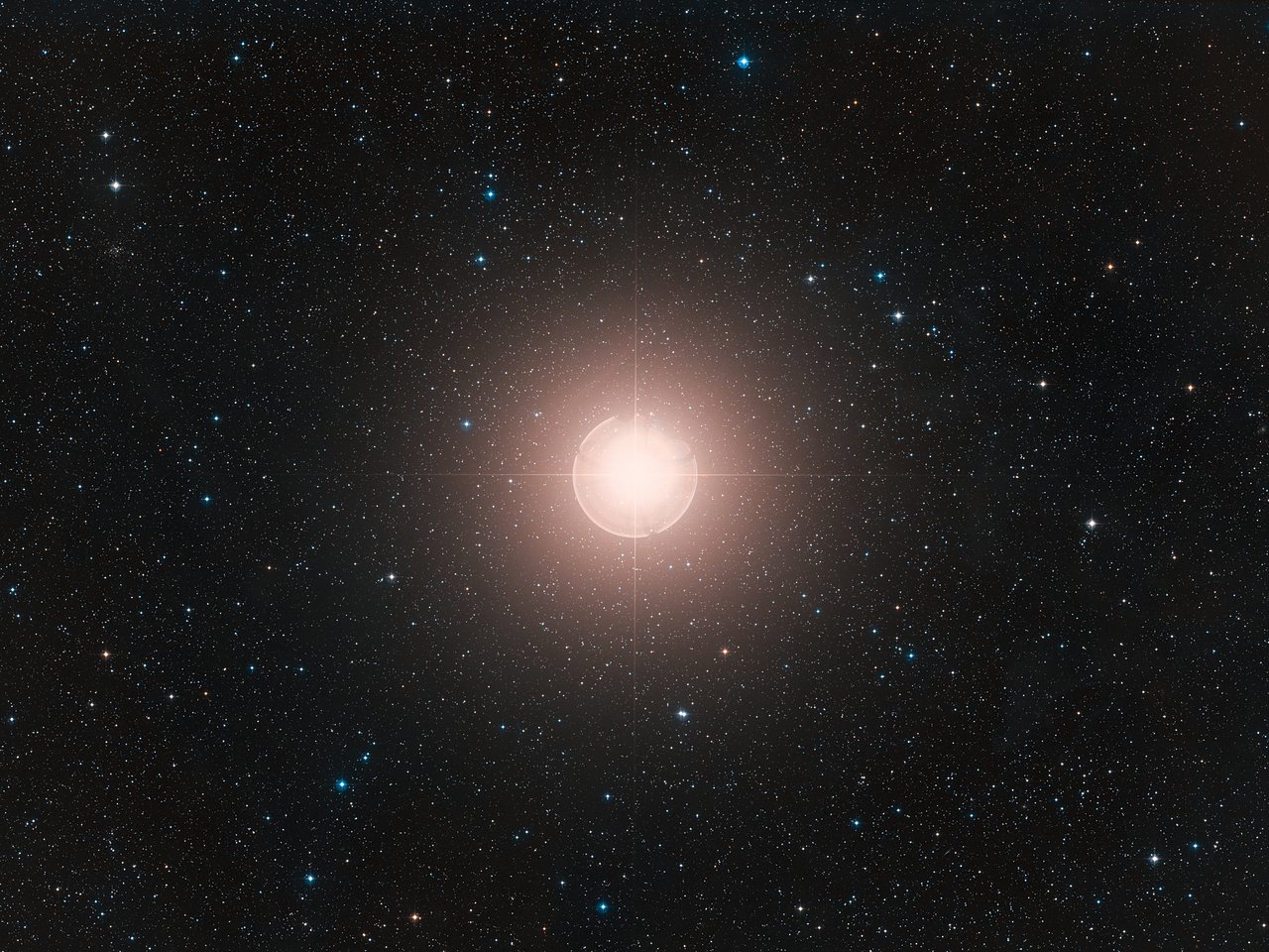 Digitized Sky Survey Image Of Betelgeuse Eso United States