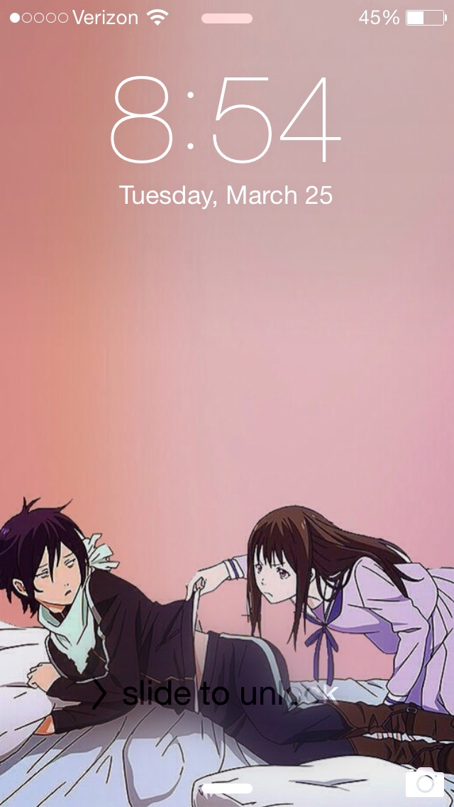 Ao Sky Noragami iPhone Background Feel To Use These V I