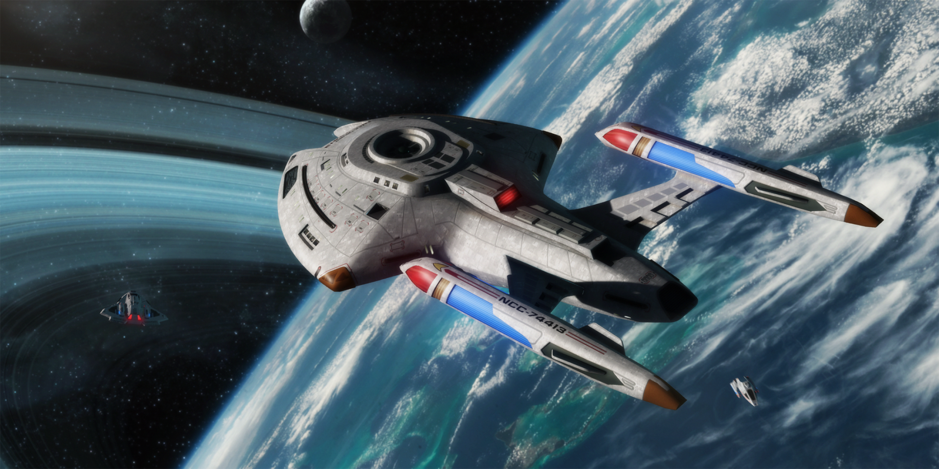 Uss Twilight Nova Class Starship Sci Fi Star Trek Wallpaper