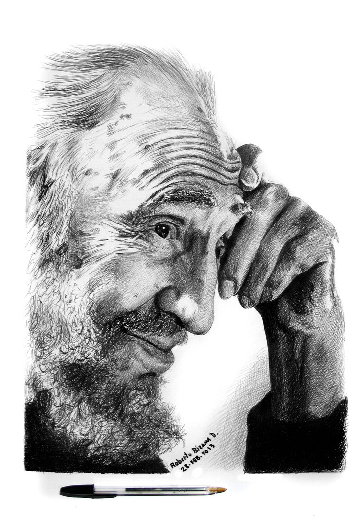Fidel Castro By Robertobizama