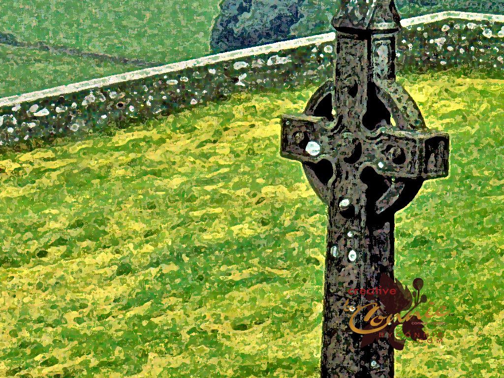 Celtic Cross Wallpaper