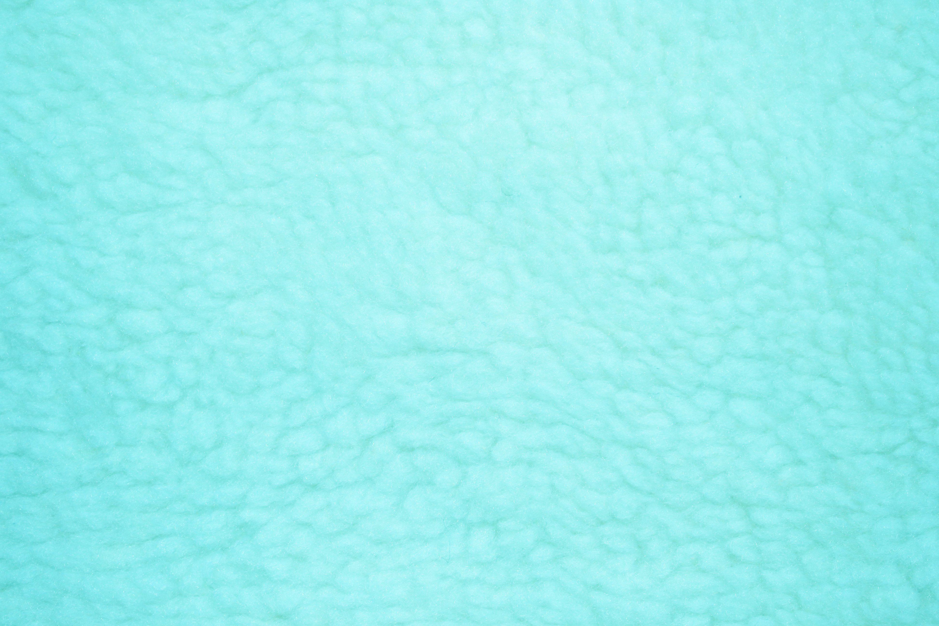 Faux Sherpa Wool Fleece Fabric Texture Aqua Picture Photograph