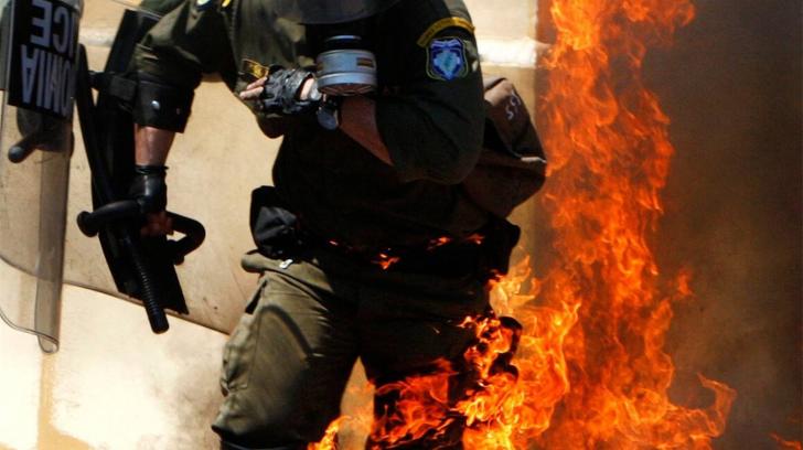 Riot Police Greece Wallpaper Hq