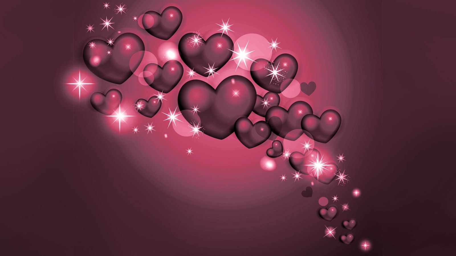 Love Heart 3d HD Wallpaper 1080p