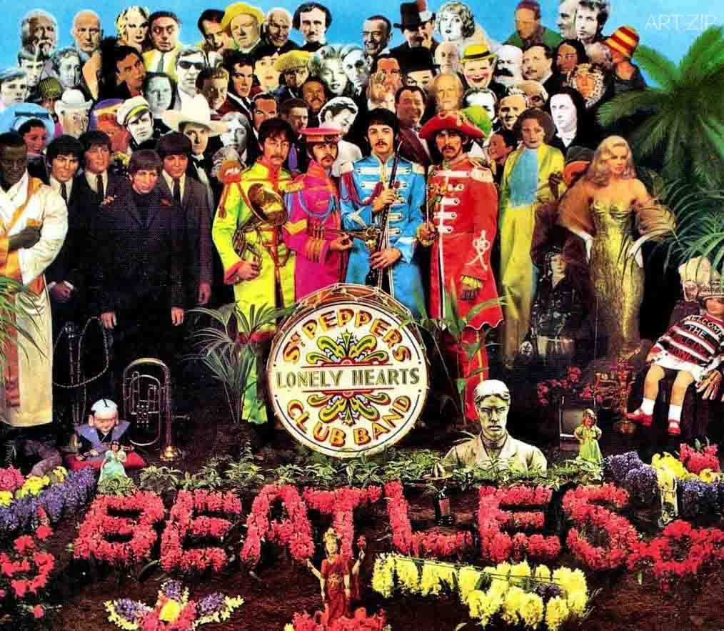 Sgt Pepper S 50th Art Zip