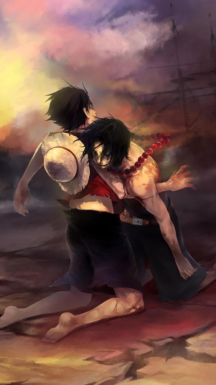 Luffy And Ace By Pixiv
