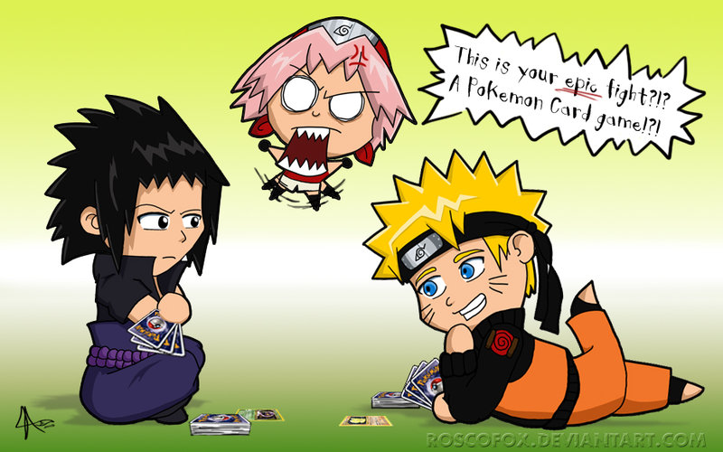 Epic Fight Sasuke Vs Naruto By Roscofox