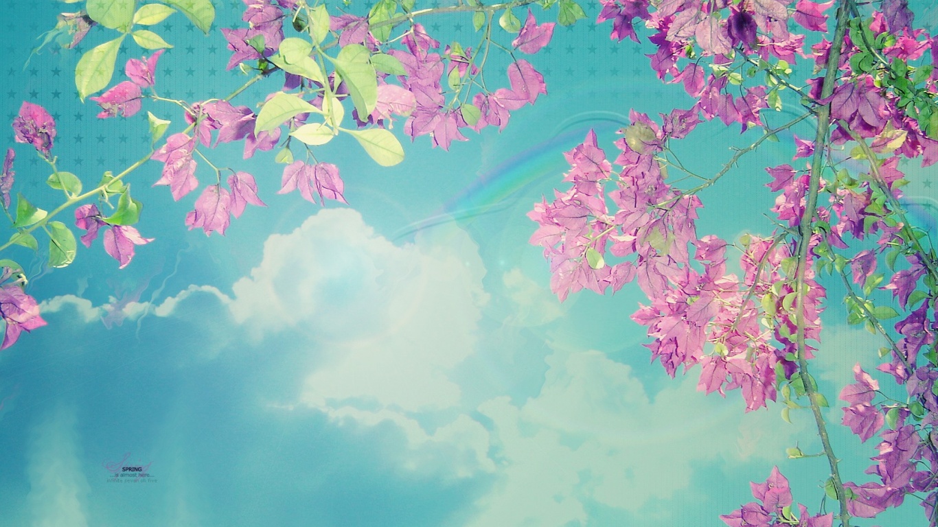Spring Sky Desktop Pc And Mac Wallpaper