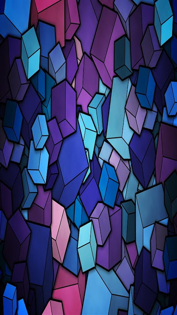 iPhone Wallpaper HD Abstract Cute Cubes