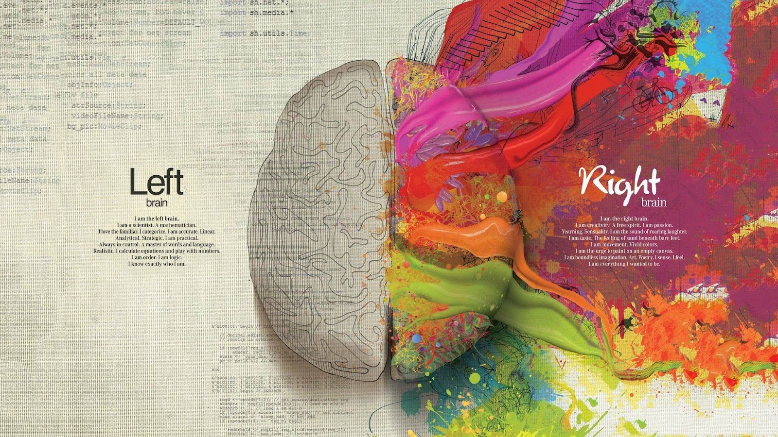 WallSheets Brain Desktop Wallpapers and Backgrounds