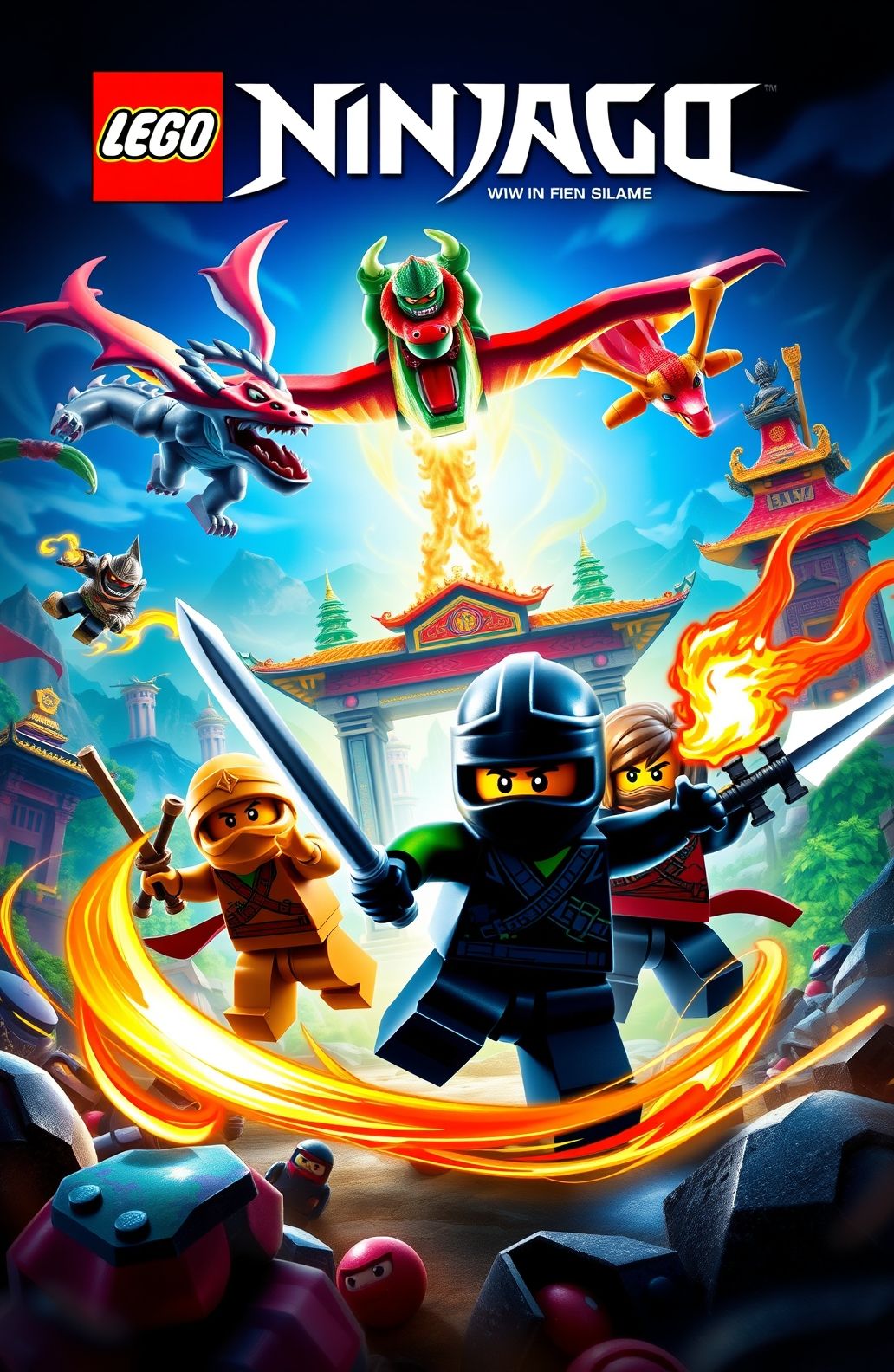 Lego Ninjago Wallpaper