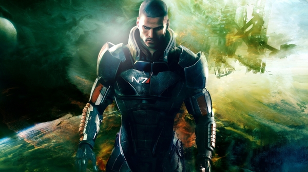 N7 Mass Effect Mander Shepard Wallpaper