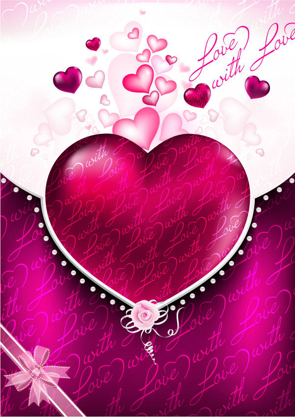 Valentines Background Vector