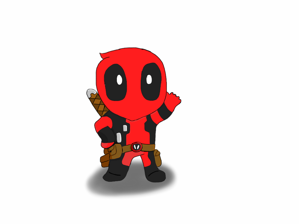 chibi deadpool wallpaper