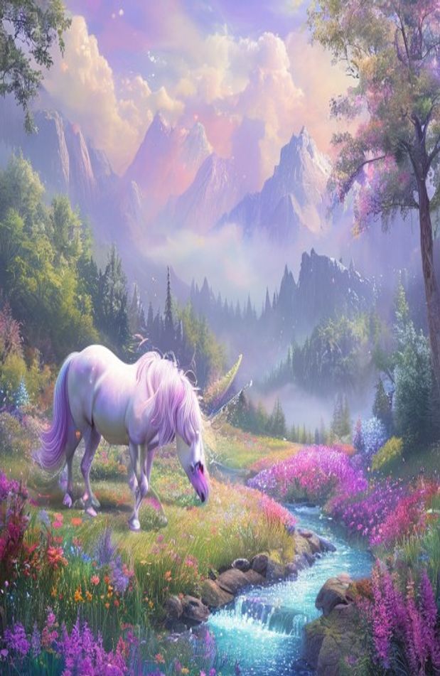 Unicorns Background