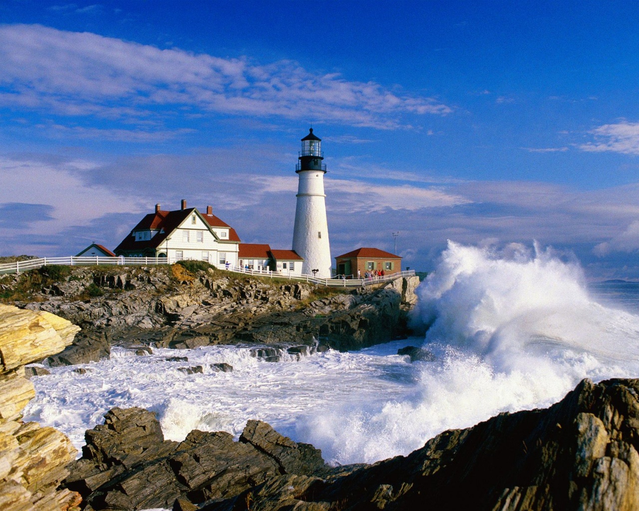 Portland Maine Headlight Lighthouse