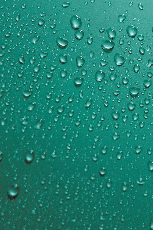 Water Droplets iPhone 4s Wallpaper iPad