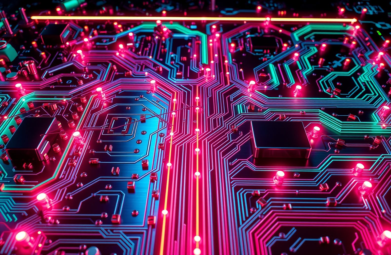 Circuit Board Wallpaper Hd